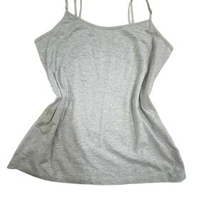 Time and Tru Light Gray Camisole Top – Size M
